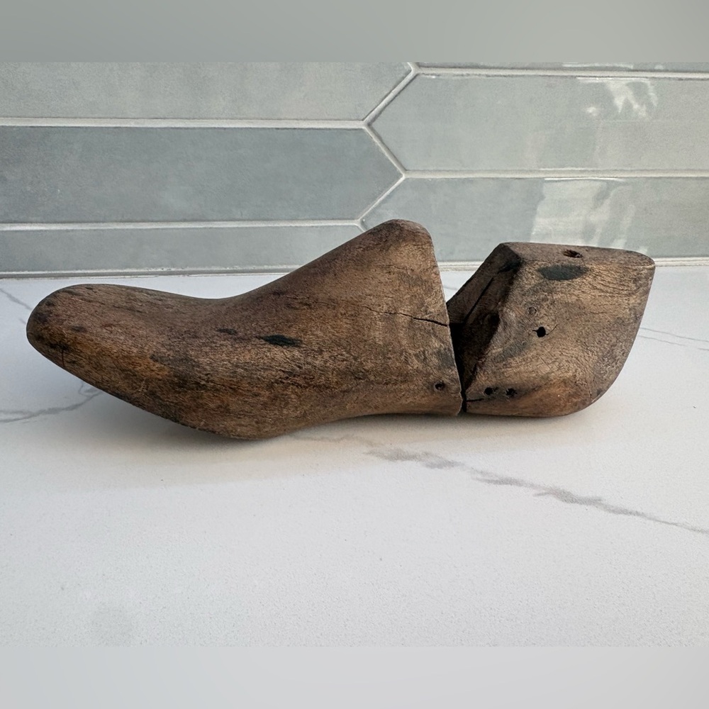 Vintage Wooden Shoe Mold